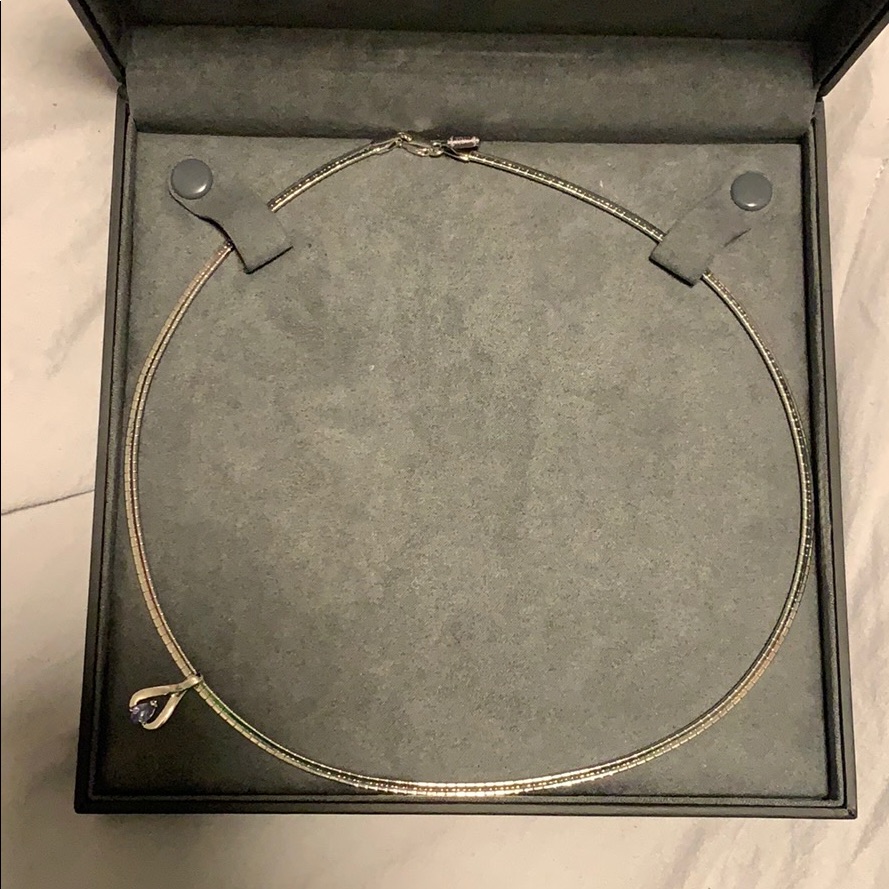 Diamond International Tanzanite Necklace